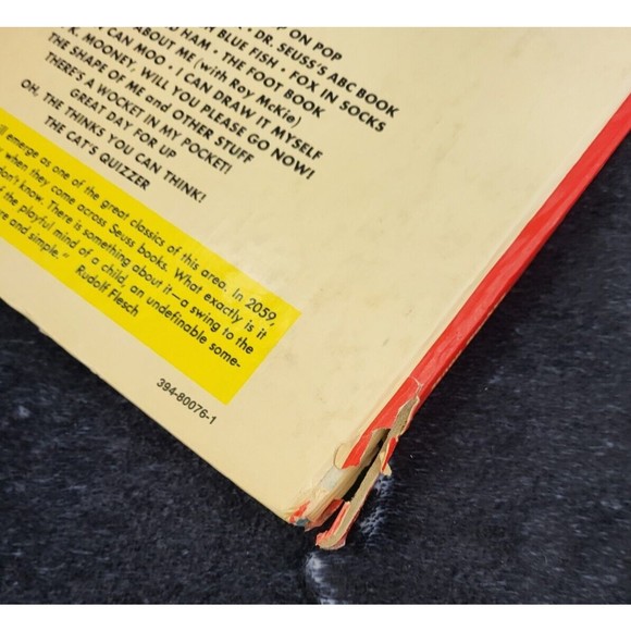 Vintage 1959 Dr Seuss Happy Birthday To You Hardcover Book Early Edition - Picture 6 of 9